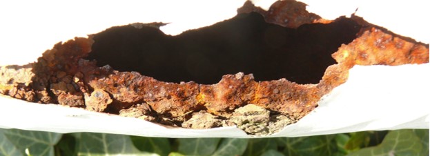 Korrosionsschaden Duplexsystem